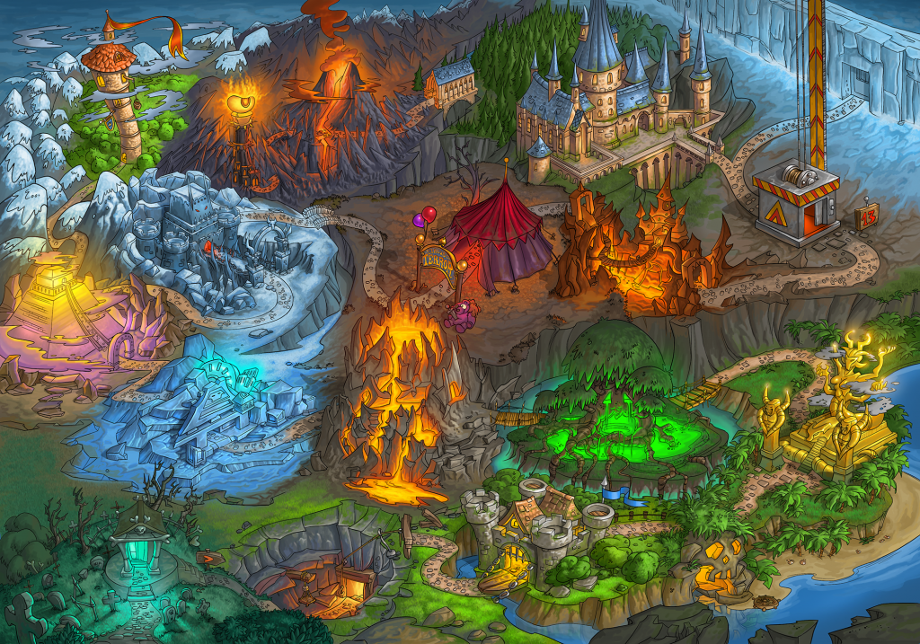 Hintergrundbild Dungeons