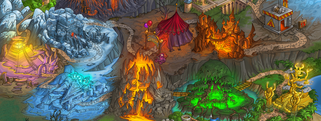 Hintergrundbild Dungeons
