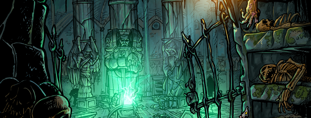 1. Dungeon - Die entweihten Katakomben