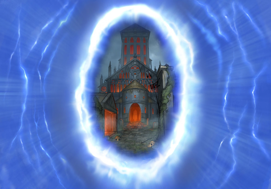 Gildenportal - 1. Akt