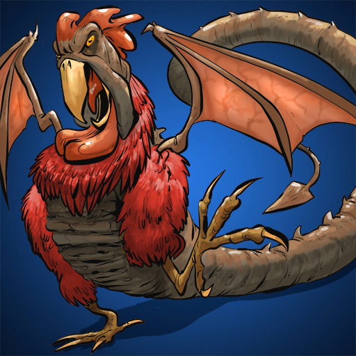 Monster #97 - Feuerbasilisk