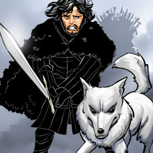14. Dungeon - Osteros - Schneemann und Schattenwolf