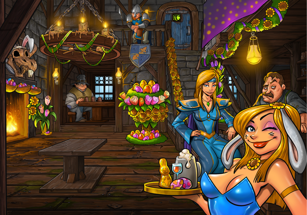 Taverne - Ostern - Magierin