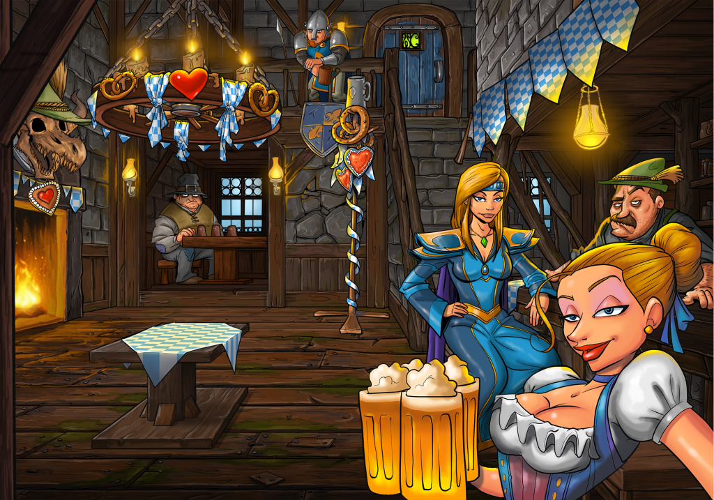 Taverne - Oktoberfest - Magierin