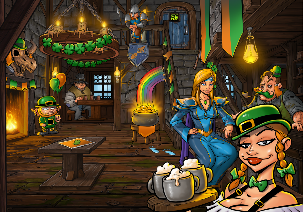 Taverne St.Patricks Day - Magierin